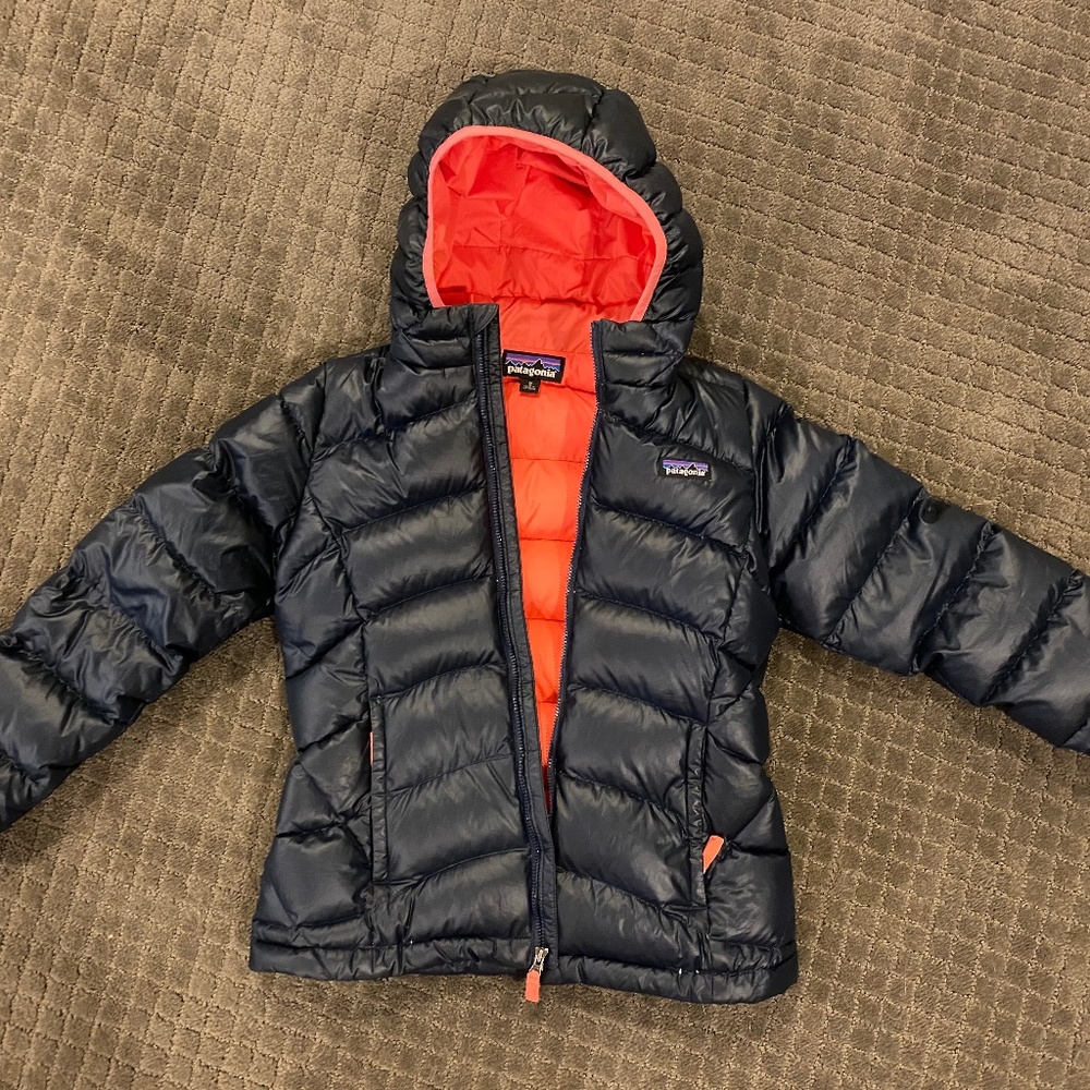 PATAGONIA (Girls) Hi Loft Down Sweater Hoody